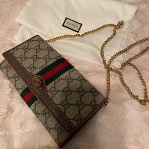 Ophidia GG chain wallet